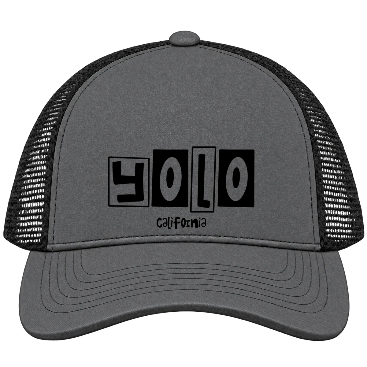 Yolo, California Hometown Trucker Cap
