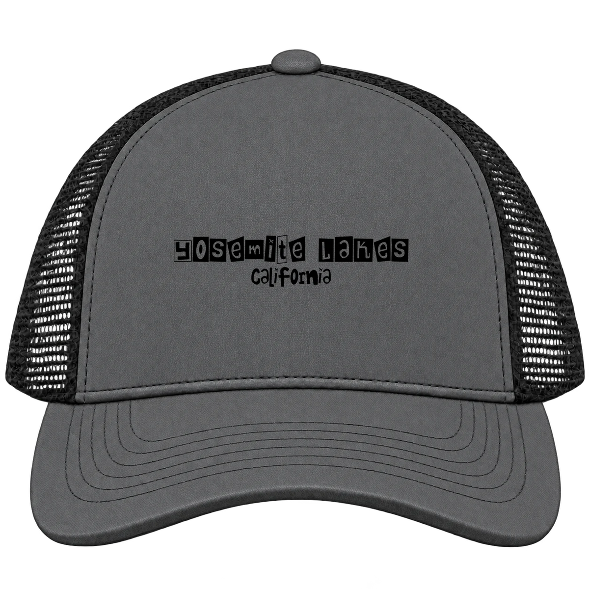 Yosemite Lakes, California Hometown Trucker Cap