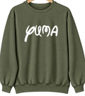 Yuma, Colorado Hometown Crewneck — Military Green