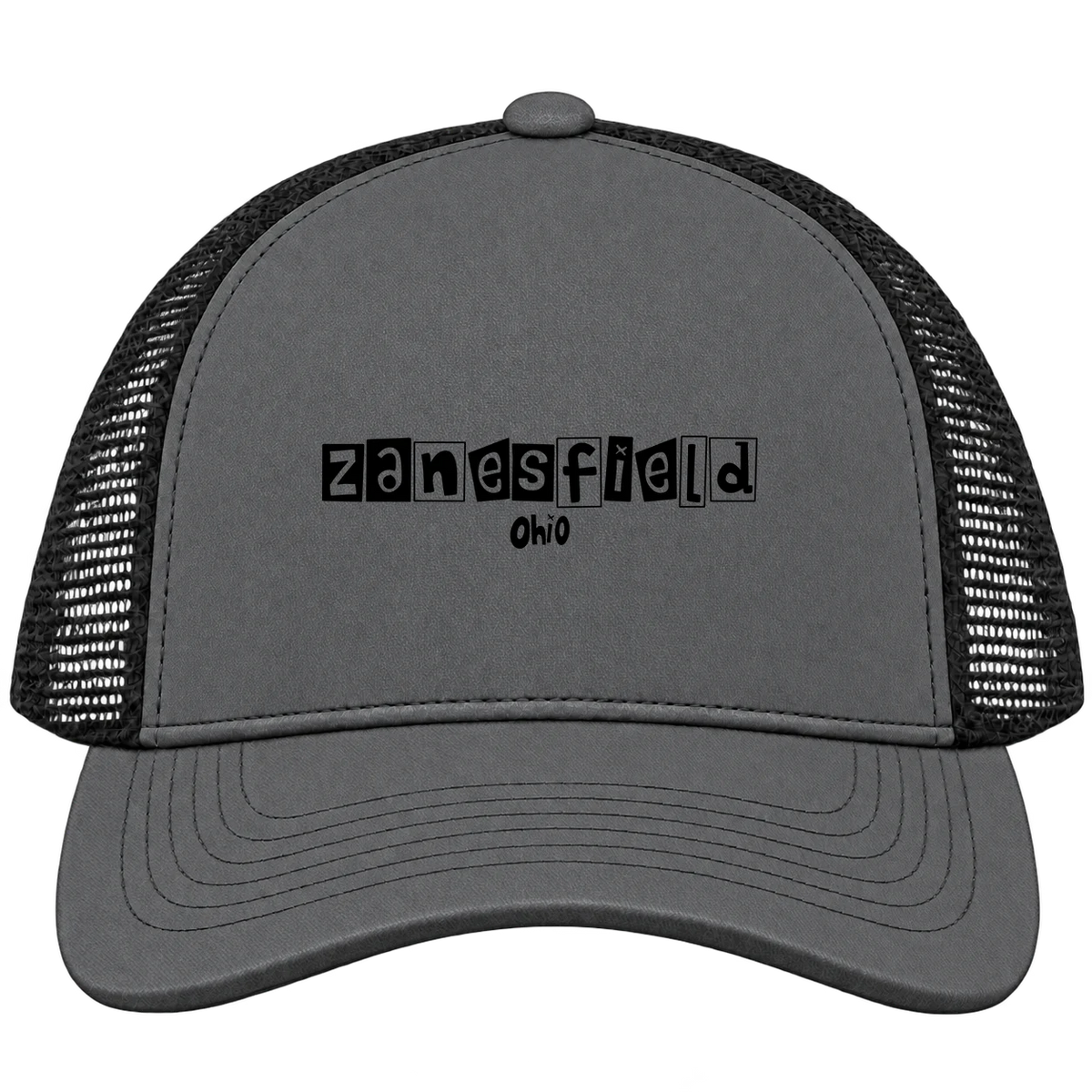Zanesfield, Ohio Hometown Trucker Cap