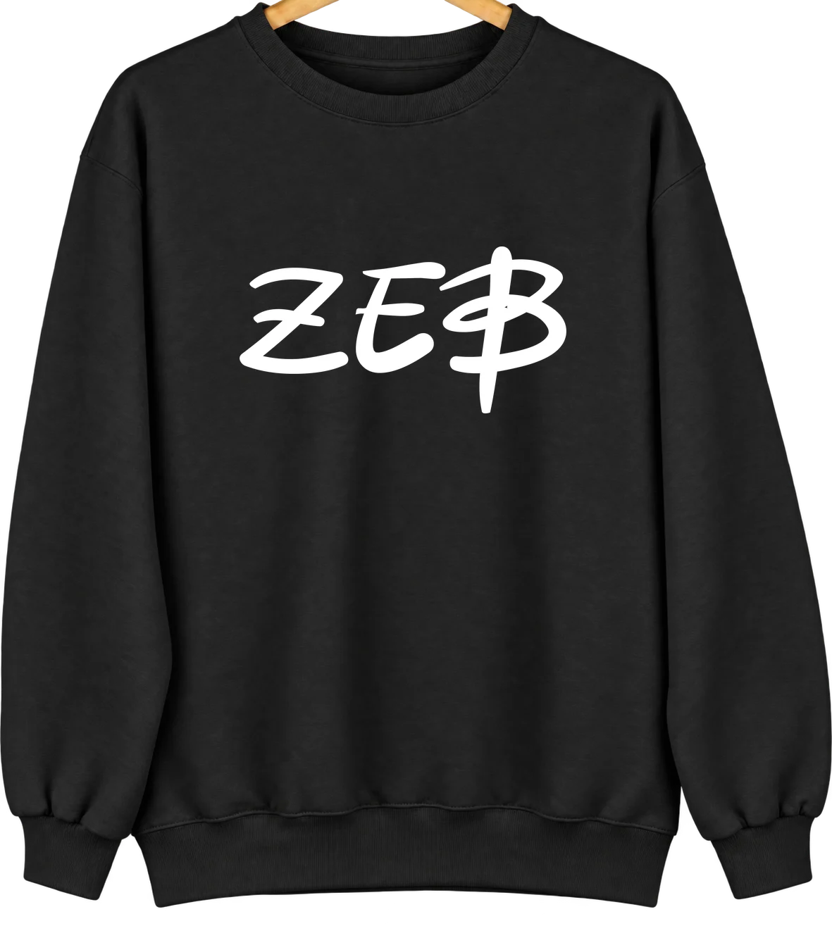 Zeb, Oklahoma Hometown Crewneck — Black