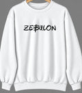 Zebulon, Georgia Hometown Crewneck — White